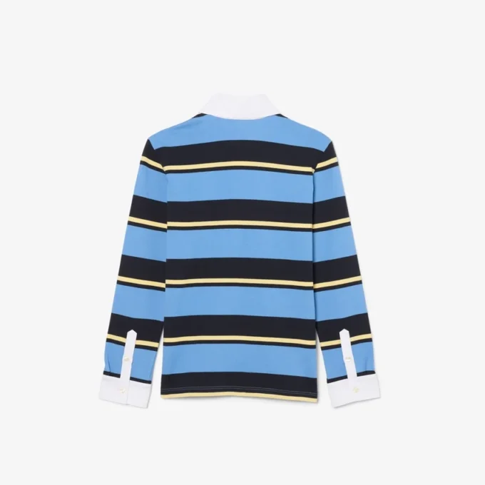 Koszulka Polo w paski w stylu rugby Koszulka Polo w paski w stylu rugby