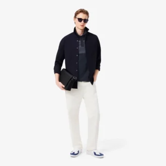 Koszulka Polo z dzianiny piqué w stylu regular fit z wstawkami w różnych kolorach
