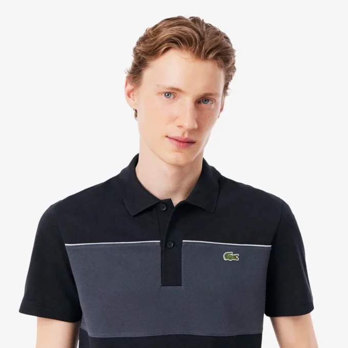 Koszulka Polo z dzianiny piqué w stylu regular fit z wstawkami w różnych kolorach Koszulka Polo z dzianiny piqué w stylu regular fit z wstawkami w różnych kolorach