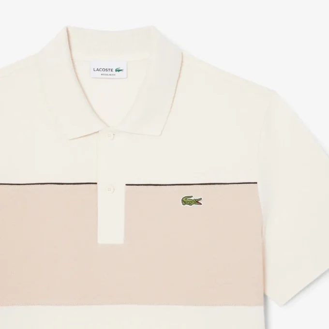 Koszulka Polo z dzianiny piqué w stylu regular fit z wstawkami w różnych kolorach Koszulka Polo z dzianiny piqué w stylu regular fit z wstawkami w różnych kolorach