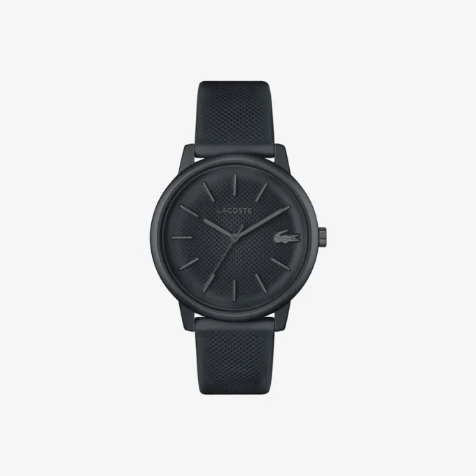 Lacoste.12.12 Move 3 Hands Zegarek Black Silicone