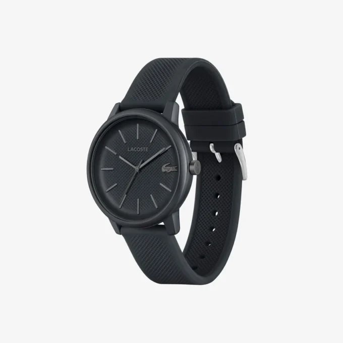 Lacoste.12.12 Move 3 Hands Zegarek Black Silicone