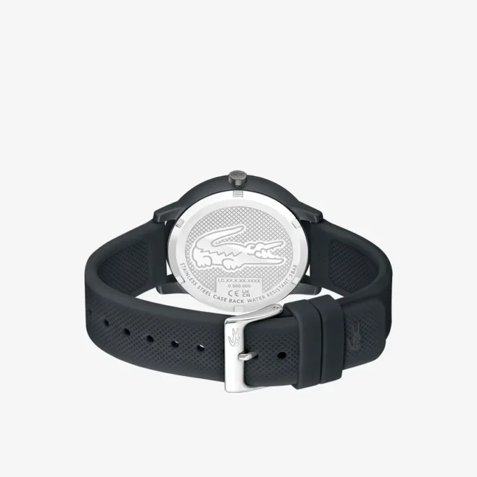 Lacoste.12.12 Move 3 Hands Zegarek Black Silicone