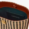 Mała letnia torba typu bucket z rafii