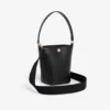 Mała skórzana torba typu bucket Tennis Bliss