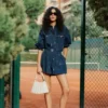 Mała skórzana torebka Lenglen