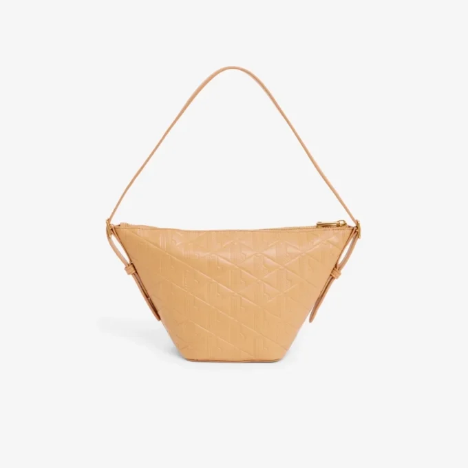 Mała torebka typu hobo z tłoczonej skóry Maheki Mała torebka typu hobo z tłoczonej skóry Maheki