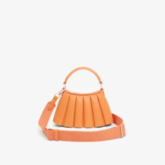 Mini skórzana torebka Lenglen