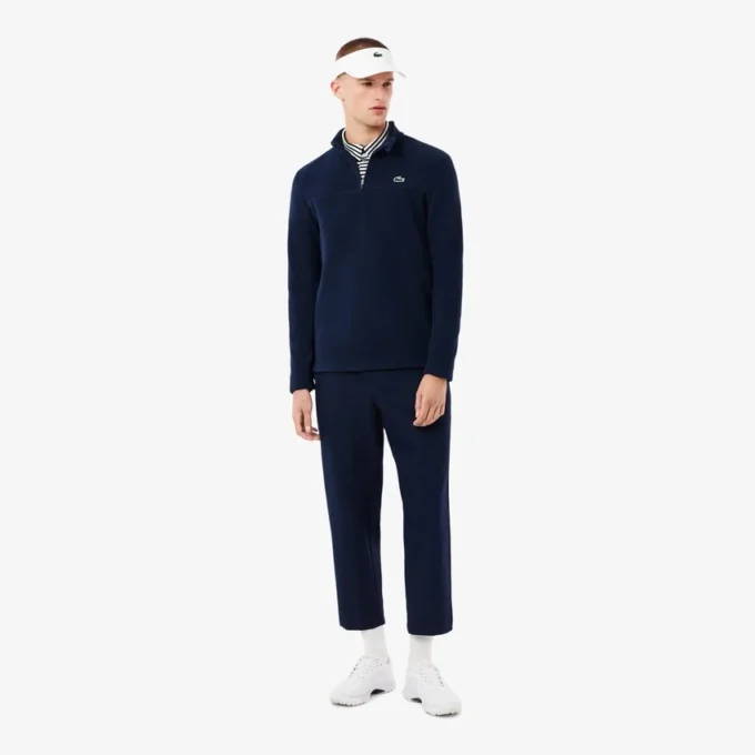 Męska bluza golfowa z polaru z zamkiem do połowy długości Męska bluza golfowa z polaru z zamkiem do połowy długości