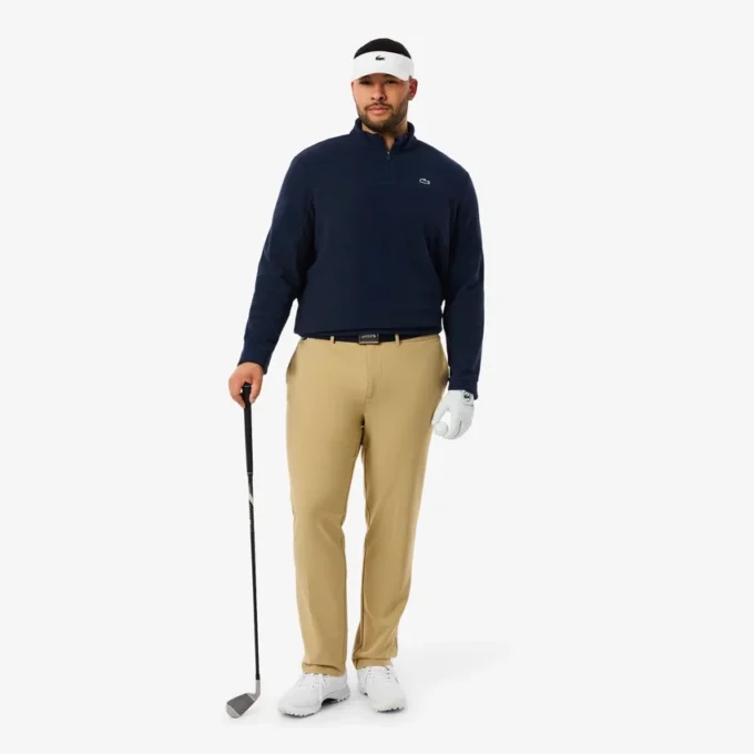 Męska bluza golfowa z polaru z zamkiem do połowy długości Męska bluza golfowa z polaru z zamkiem do połowy długości