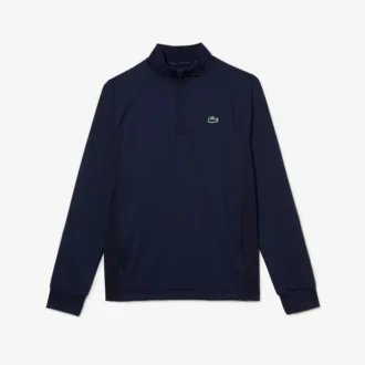 Męska bluza golfowa z wysokim kołnierzem