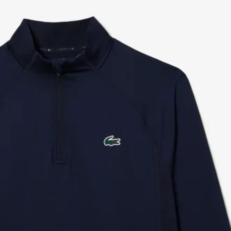 Męska bluza golfowa z wysokim kołnierzem