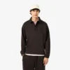 Męska bluza polo z polaru o luźnym kroju Męska bluza polo z polaru o luźnym kroju
