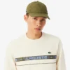 Męska bluza tenisowa z paskami z logo marki Męska bluza tenisowa z paskami z logo marki