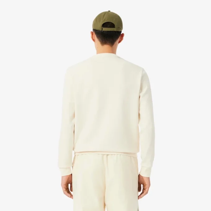 Męska bluza tenisowa z paskami z logo marki Męska bluza tenisowa z paskami z logo marki