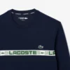 Męska bluza tenisowa z paskami z logo marki