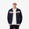 Męska bluza z kapturem i zamkiem w stylu colorblock Męska bluza z kapturem i zamkiem w stylu colorblock