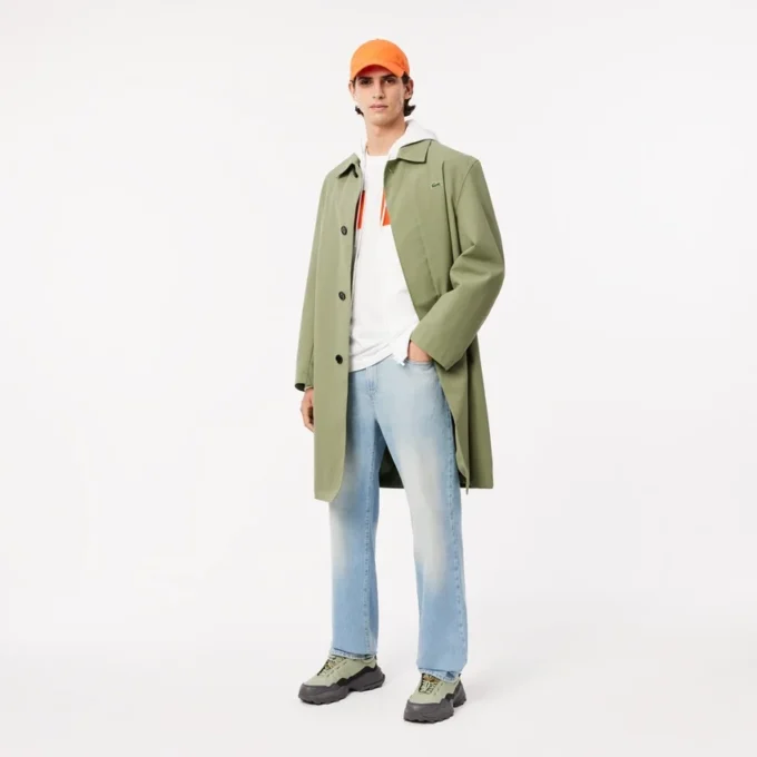 Męska bluza z kapturem i zamkiem w stylu colorblock Męska bluza z kapturem i zamkiem w stylu colorblock