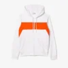 Męska bluza z kapturem i zamkiem w stylu colorblock Męska bluza z kapturem i zamkiem w stylu colorblock