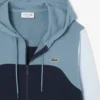 Męska bluza z kapturem i zamkiem w stylu colorblock Męska bluza z kapturem i zamkiem w stylu colorblock