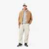 Męska bluza z kapturem o luźnym kroju z nadrukiem Męska bluza z kapturem o luźnym kroju z nadrukiem