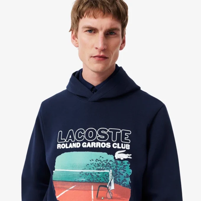 Męska bluza z kapturem z edycji Roland Garros Męska bluza z kapturem z edycji Roland Garros