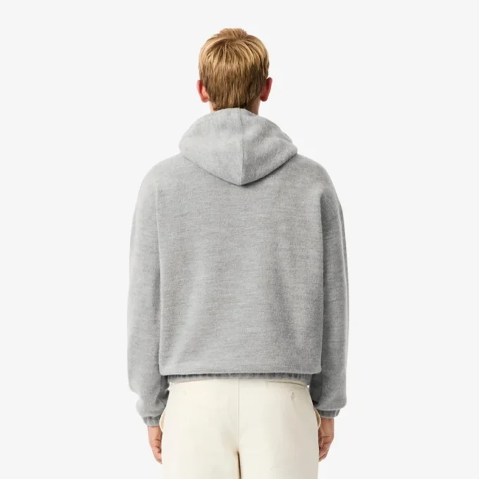 Męska bluza z kapturem z haftowanym logo Męska bluza z kapturem z haftowanym logo