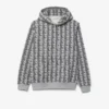 Męska bluza z kapturem z polaru z monogramem Męska bluza z kapturem z polaru z monogramem