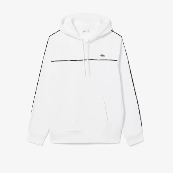 Męska bluza z logo i paskami o klasycznym kroju Męska bluza z logo i paskami o klasycznym kroju