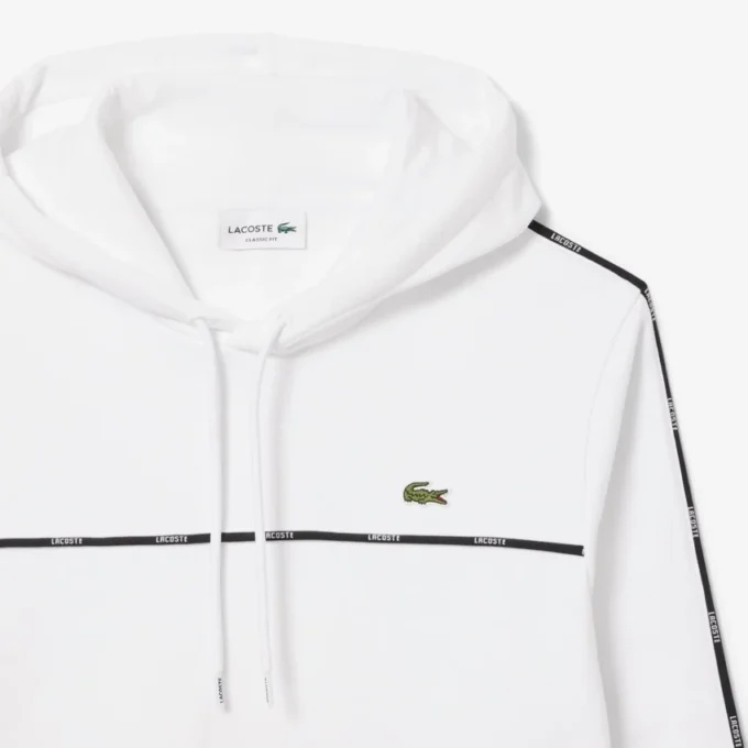 Męska bluza z logo i paskami o klasycznym kroju Męska bluza z logo i paskami o klasycznym kroju