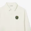 Męska bluza z polaru o luźnym kroju i kołnierzykiem Koszulki Polo Męska bluza z polaru o luźnym kroju i kołnierzykiem Koszulki Polo