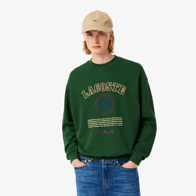 Męska bluza z polaru z haftem Heritage Męska bluza z polaru z haftem Heritage