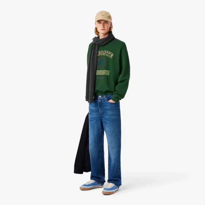Męska bluza z polaru z haftem Heritage Męska bluza z polaru z haftem Heritage