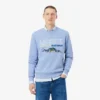 Męska bluza z polaru z haftowanym motywem Męska bluza z polaru z haftowanym motywem