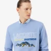 Męska bluza z polaru z haftowanym motywem Męska bluza z polaru z haftowanym motywem