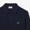 Męska bluza z prążkowanej bawełny z kołnierzem Koszulki Polo Męska bluza z prążkowanej bawełny z kołnierzem Koszulki Polo