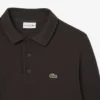 Męska bluza z prążkowanej bawełny z kołnierzem Koszulki Polo Męska bluza z prążkowanej bawełny z kołnierzem Koszulki Polo