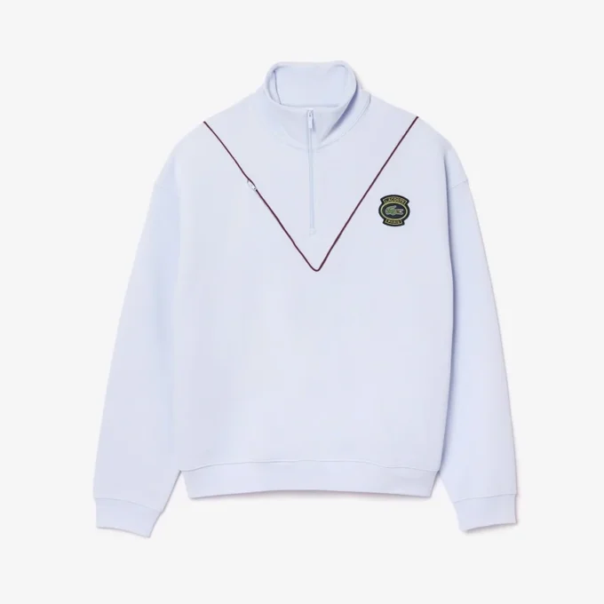 Męska bluza z zamkiem pod szyją o luźnym kroju Męska bluza z zamkiem pod szyją o luźnym kroju