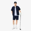 Męska czapka golfowa z haftowanym wzorem z sztruksu Męska czapka golfowa z haftowanym wzorem z sztruksu
