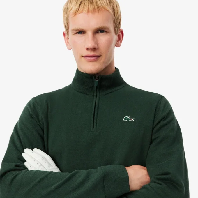 Męska golfowa bluza z zamkiem 1/4 Męska golfowa bluza z zamkiem 1/4