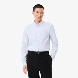 Męska koszula bawełniana o kroju slim fit Męska koszula bawełniana o kroju slim fit