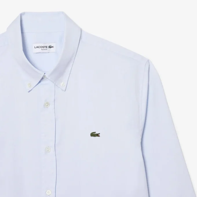 Męska koszula bawełniana o kroju slim fit Męska koszula bawełniana o kroju slim fit
