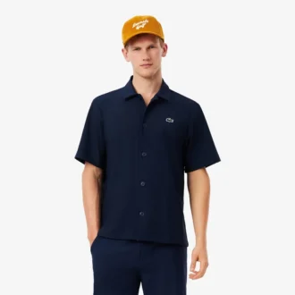 Męska koszula golfowa Ultra Dry z nadrukiem, z elastycznego materiału