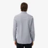 Męska koszula w paski o kroju slim fit z elastycznego materiału, zapinana na guziki Męska koszula w paski o kroju slim fit z elastycznego materiału, zapinana na guziki
