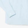 Męska koszula w paski o kroju slim fit z elastycznego materiału, zapinana na guziki Męska koszula w paski o kroju slim fit z elastycznego materiału, zapinana na guziki