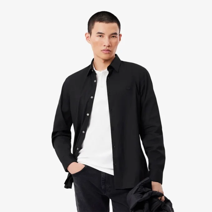 Męska koszula z guzikami o kroju slim fit Męska koszula z guzikami o kroju slim fit