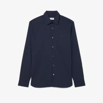 Męska koszula z guzikami o kroju slim fit