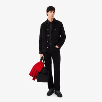 Męska koszula z guzikami o kroju slim fit