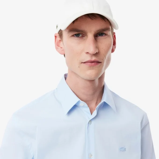 Męska koszula z guzikami o kroju slim fit Męska koszula z guzikami o kroju slim fit