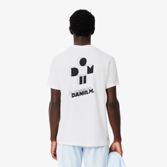 Męska koszulka Lacoste Tennis X Daniil Medvedev Ultra Dry T-shirt